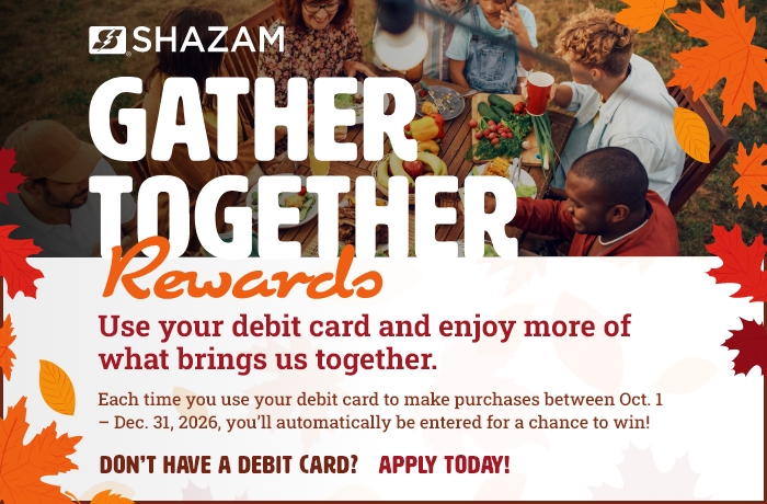 SHAZAM Debit Card Rewards